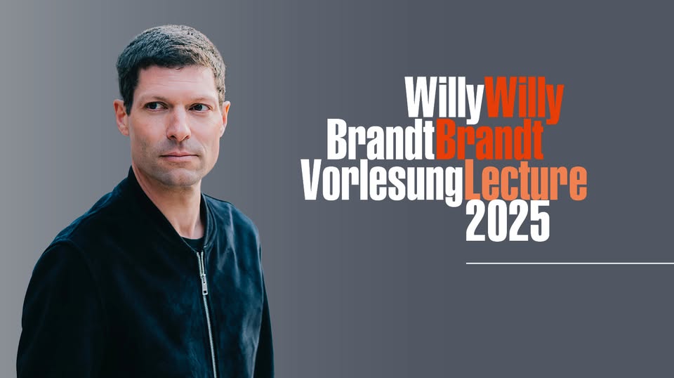 Willy Brandt Lecture 2025 - Was heißt hier Staatsräson?