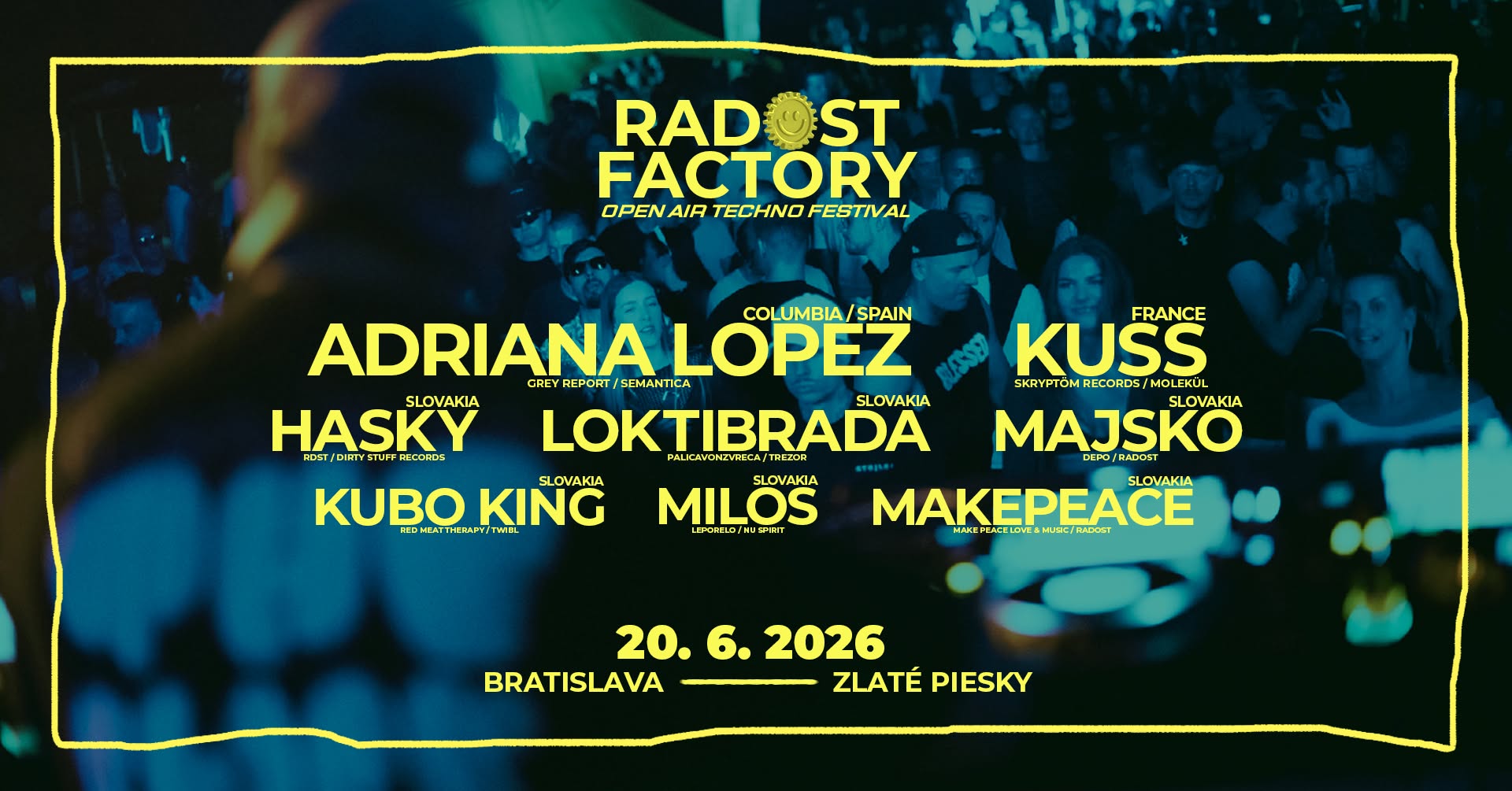 RAD⚙️ST FACTORY  | Techno City Festival