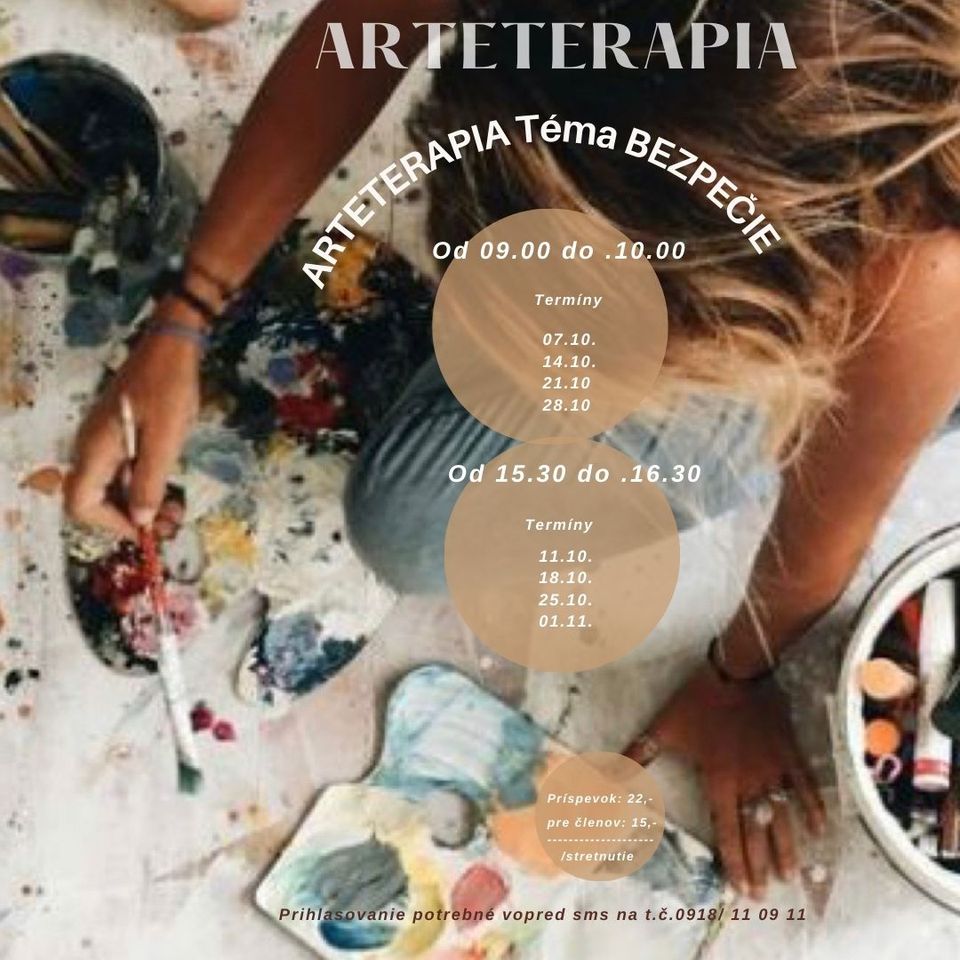 ARTeTerapeutické Stretnutia 07.10 - 16.12.2024