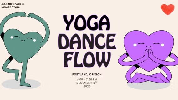 Yoga Dance Flow w/ Nomad Yoga (Donation Based)