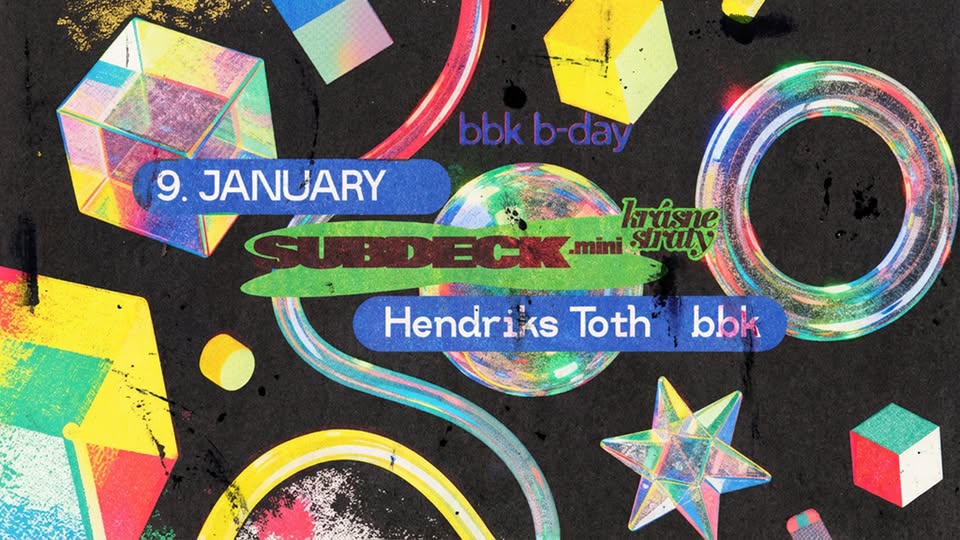 SUBDECK. mini x KRÁSNE STRATY :: Hendriks Toth x bbk +++