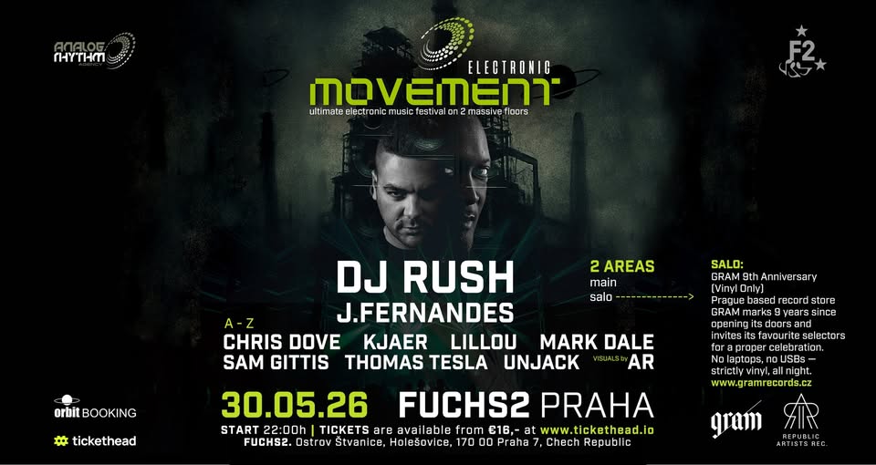 ELECTRONIC MOVEMENT w/ DJ RUSH