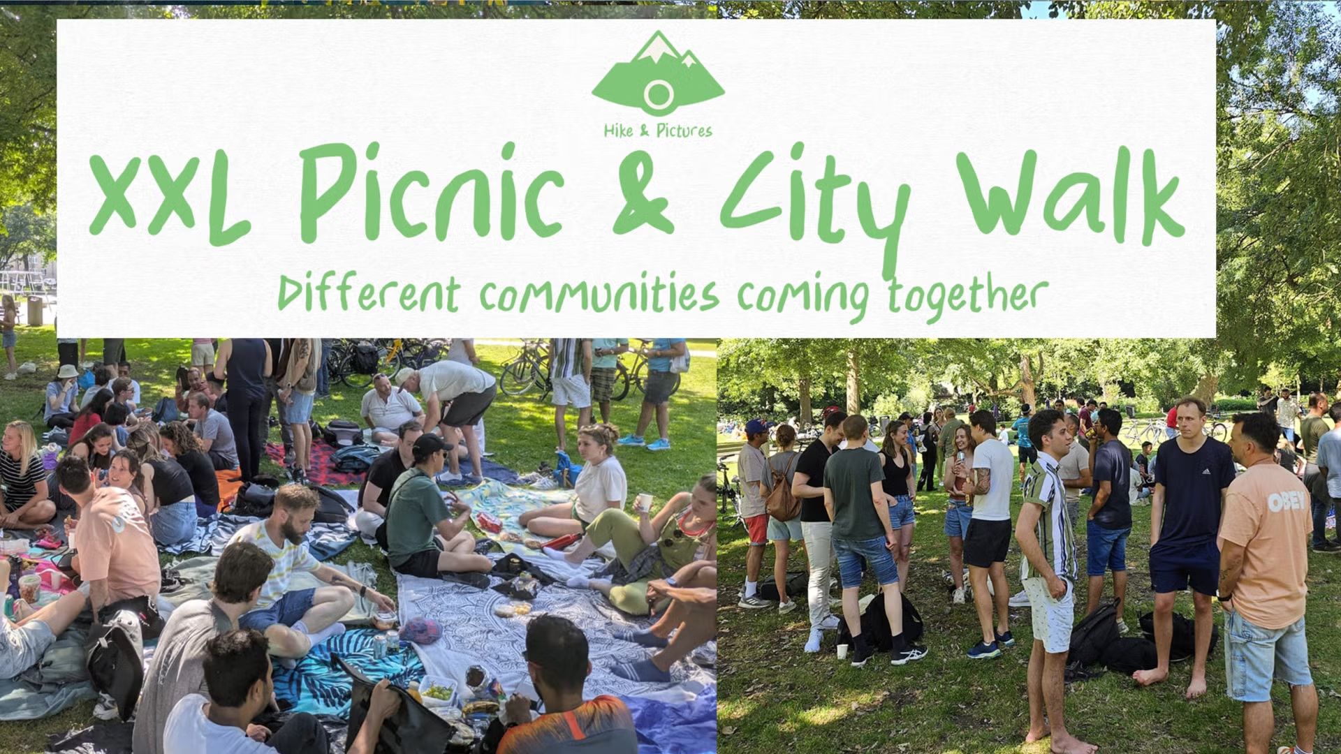 XXL Picnic + Citywalk – Meet New People @Oosterpark
