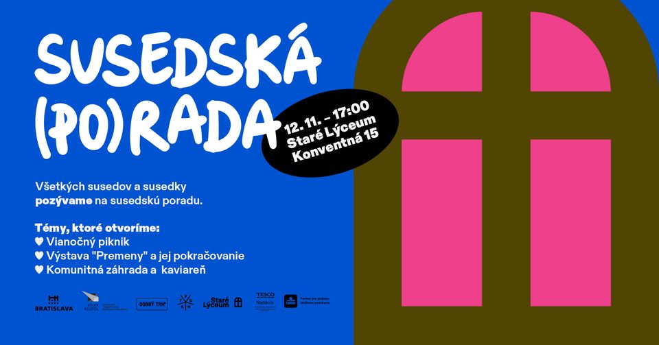 Susedská (po)rada