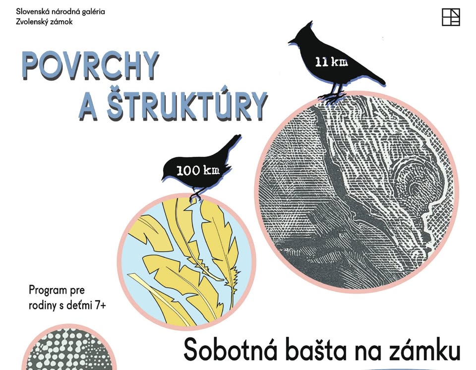 Sobotná bašta na zámku - Povrchy a štruktúry