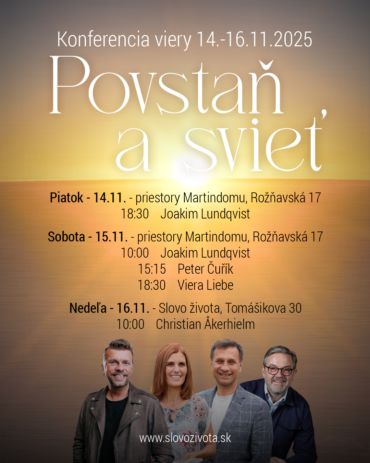 Konferencia "Povstaň a svieť"