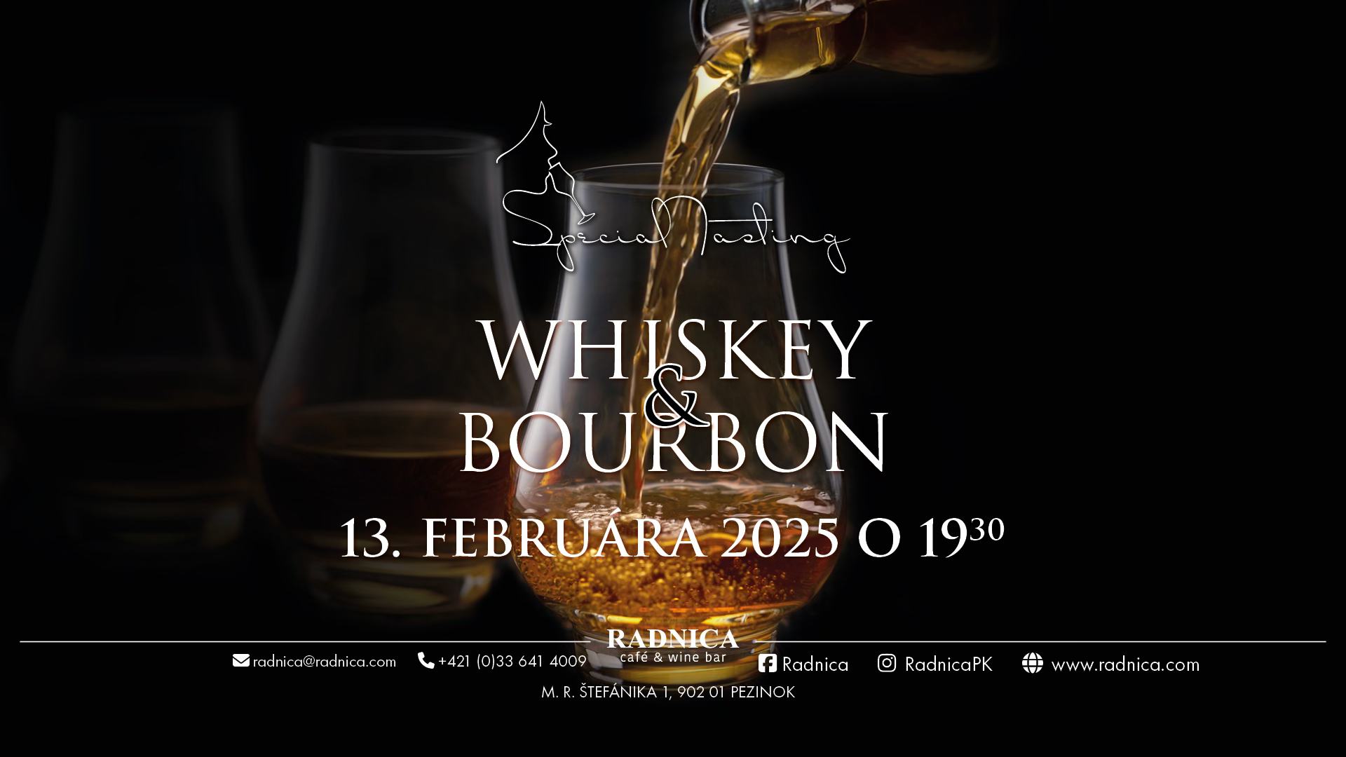 Special Tasting - Večer whiskey & bourbon