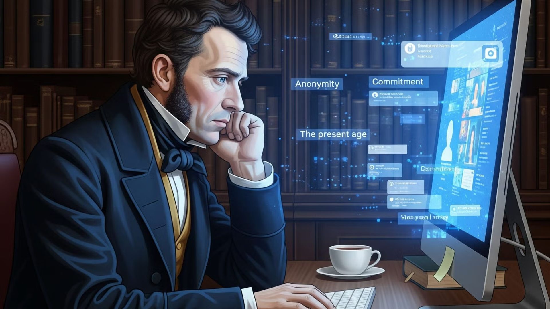 Nihilism and the Digital Space: engaging with the philosophy of Kirkegaard