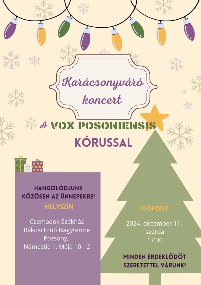 Karácsonyváró koncert