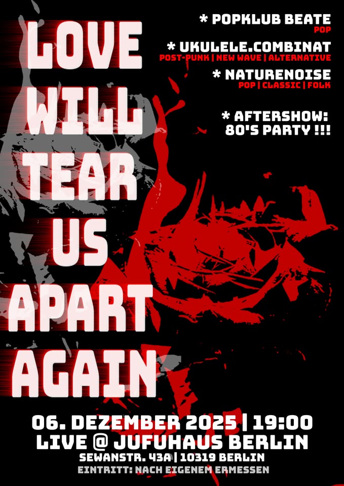 LOVE WILL TEAR US APART AGAIN - Konzert