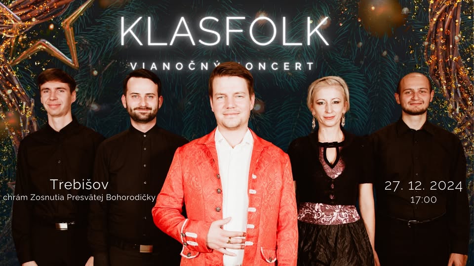 Klasfolk - vianočný koncert v Trebišove