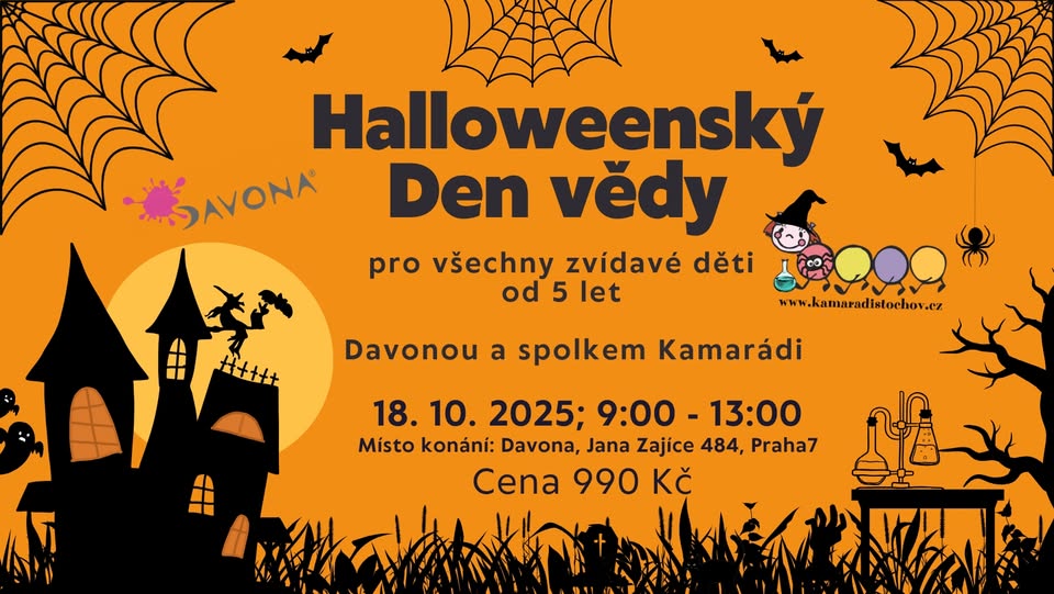 18. 10. 2025 Halloweenský Den vědy pro děti