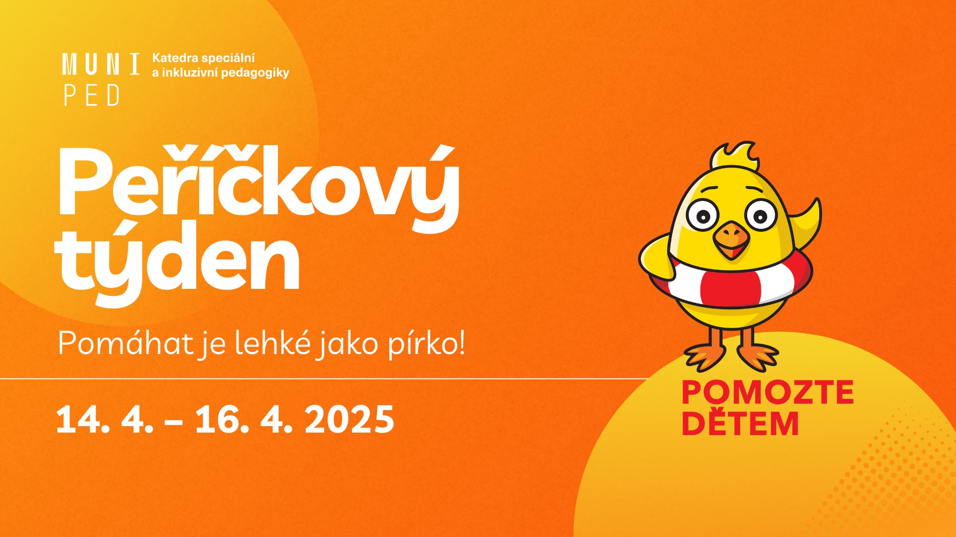 Peříčkový týden s PED MUNI