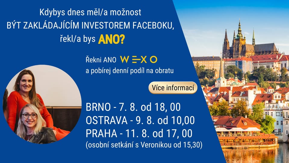 Wexo event - představení globálního projektu - příležitost roku 2025