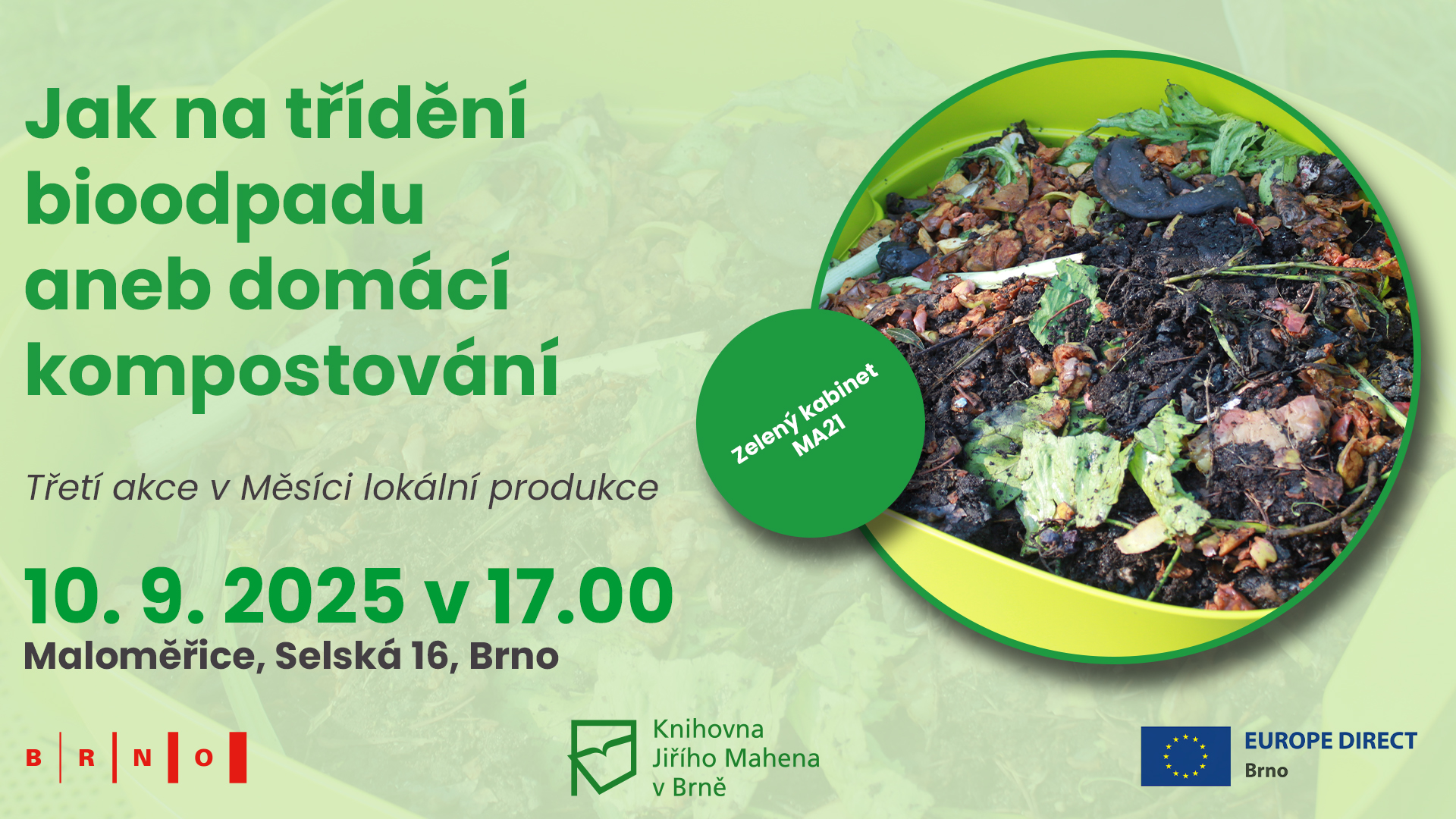 Jak na třídění bioodpadu aneb domácí kompostování