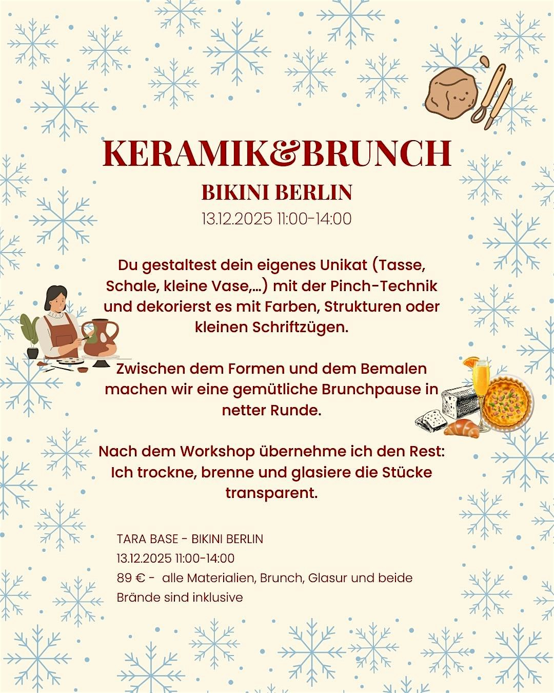 Keramik & Brunch im Bikini Berlin