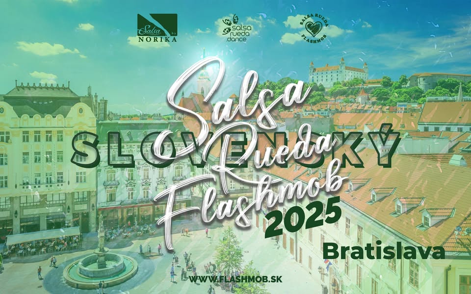 Slovenský Salsa Rueda Flashmob 2025