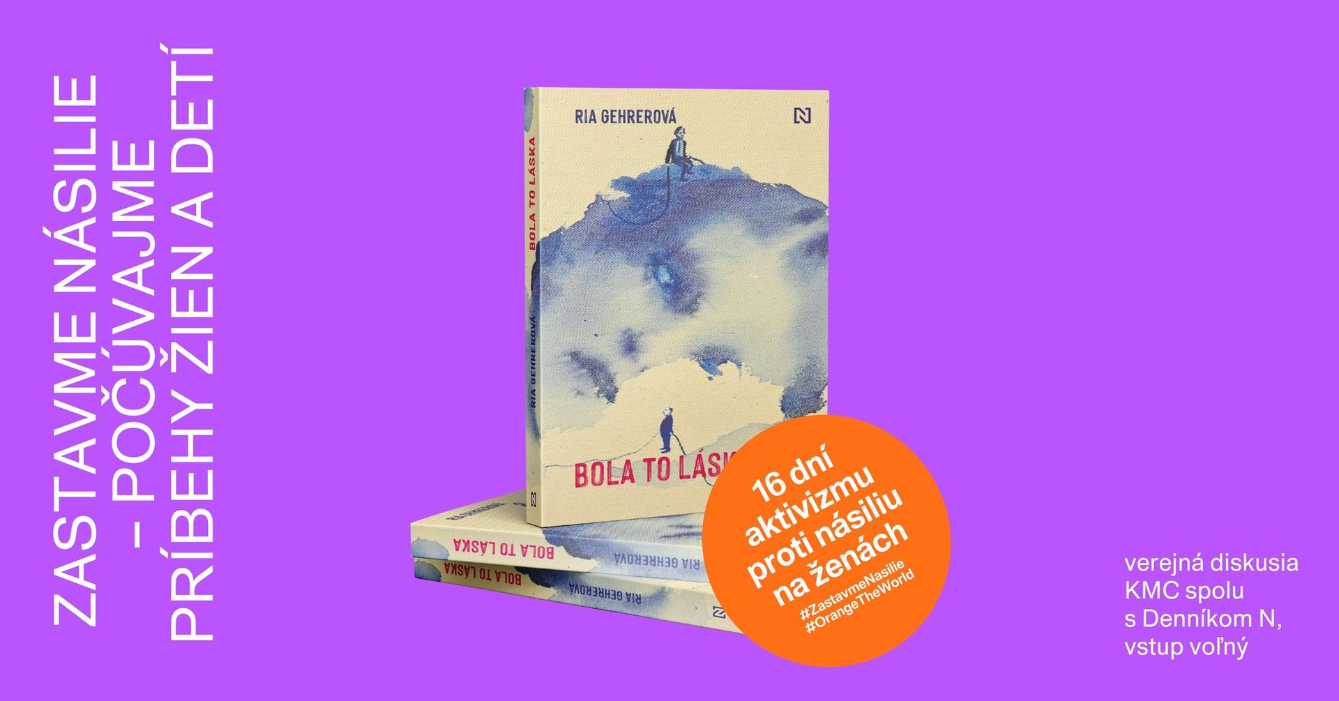 Zastavme násilie – počúvajme príbehy žien a detí