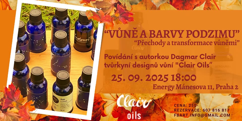 VŮNĚ A BARVY PODZIMU - DAGMAR CLAIR