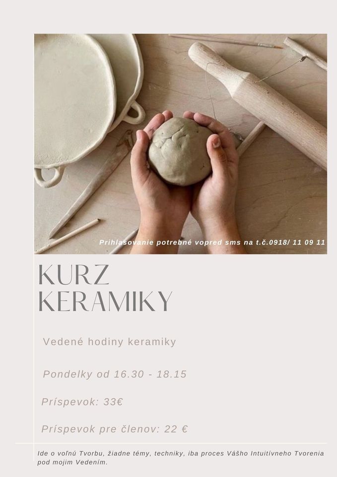 Kurz Keramiky v Nitre