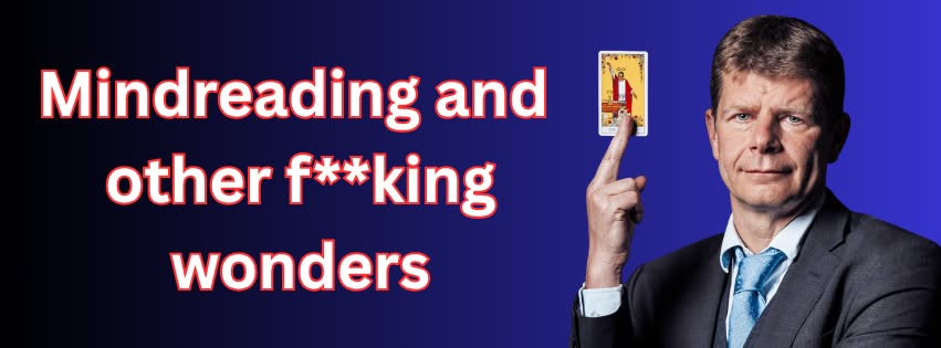 Mindreading and other f*****g wonders with Christian Lavey @ Barcelona Fringe