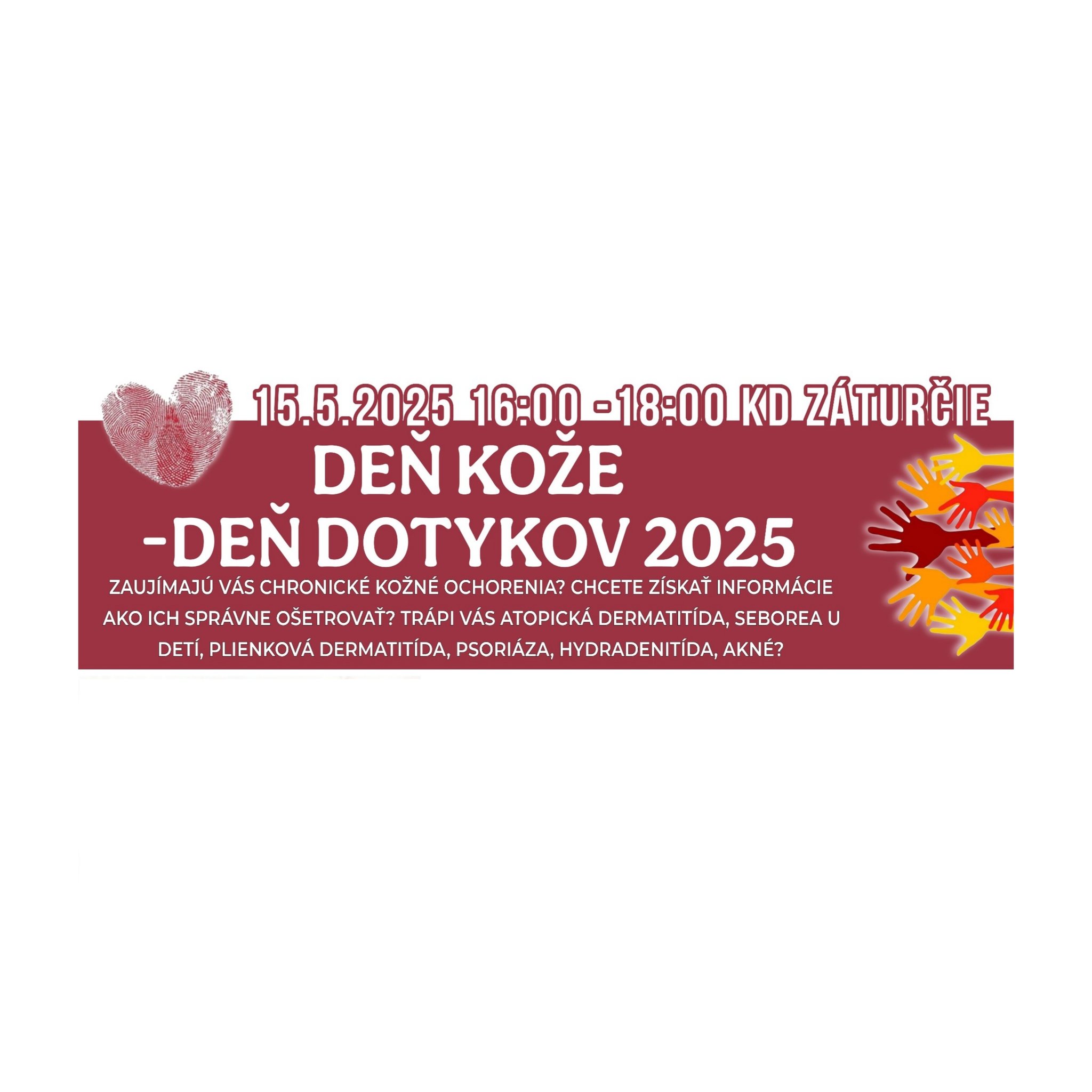 DEŇ KOŽE-DEŇ DOTYKOV 2025