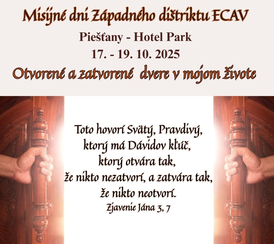 Misijné dni Západného dištriktu ECAV