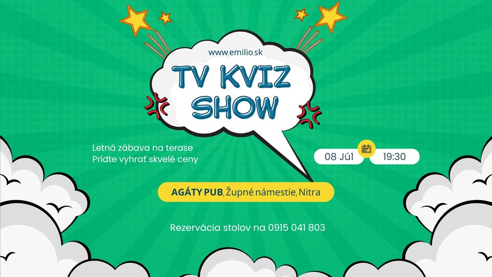 📺 MÚDRE HLAVY POD HRADOM — TV Kvíz Show | Agáty Pub Nitra