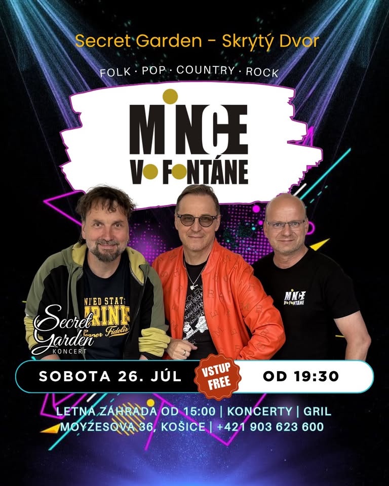 Mince vo fontáne - (Rock, Folk, Country, Pop)
