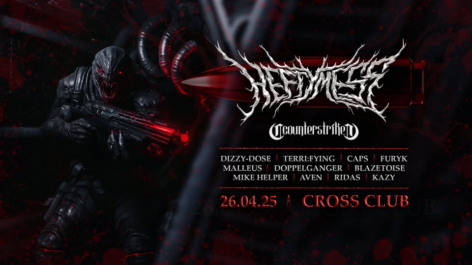 HEFTY MESS w/ COUNTERSTRIKE | 26.4.2025 @ CROSS CLUB