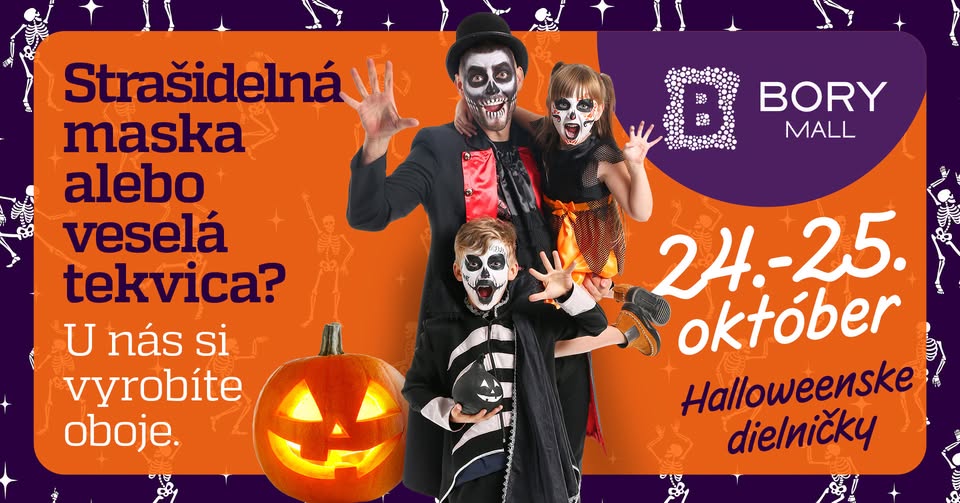Halloweenske tvorivé dielničky