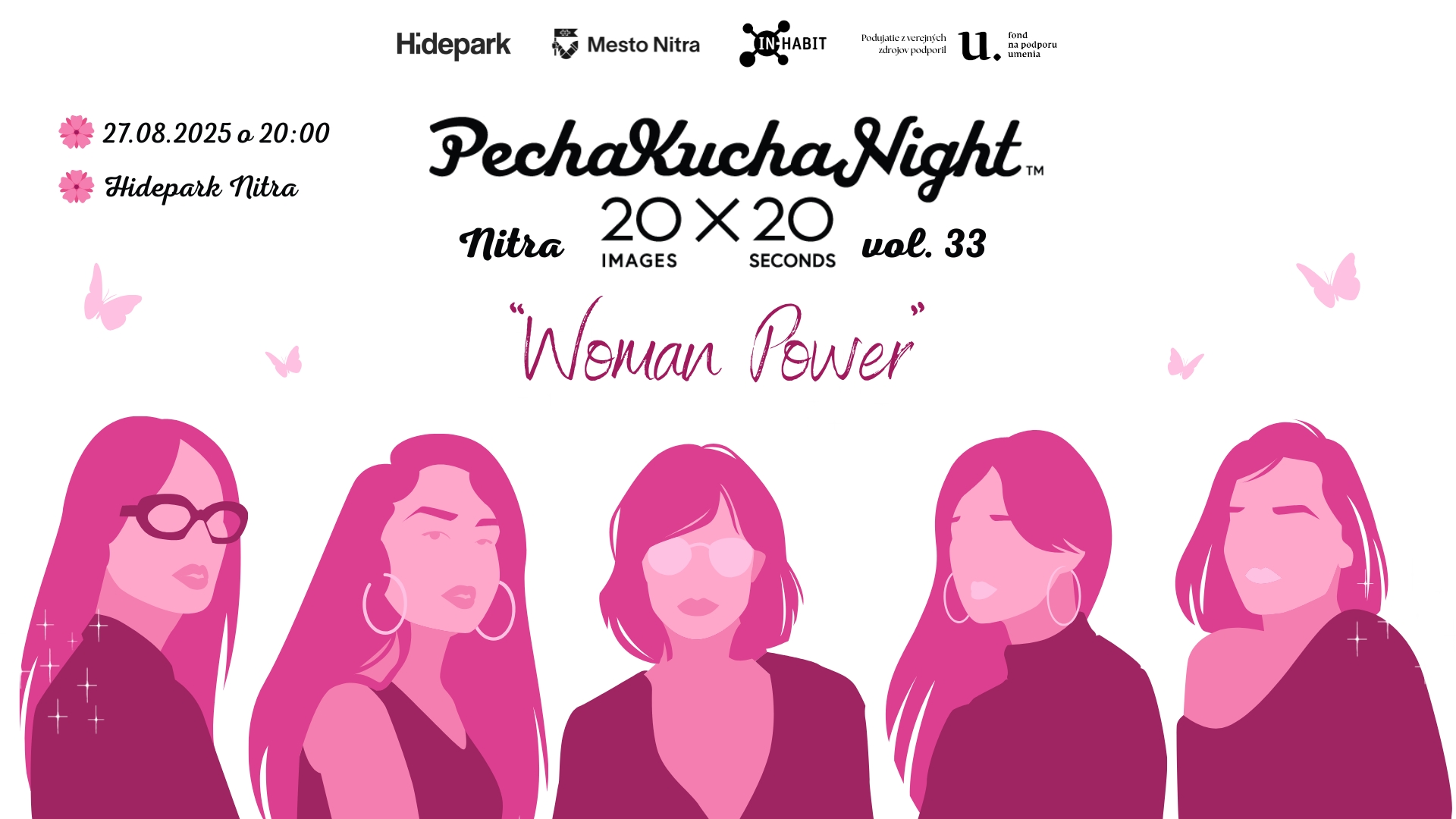 Pecha Kucha Night Nitra vol. 33 "Woman Power"