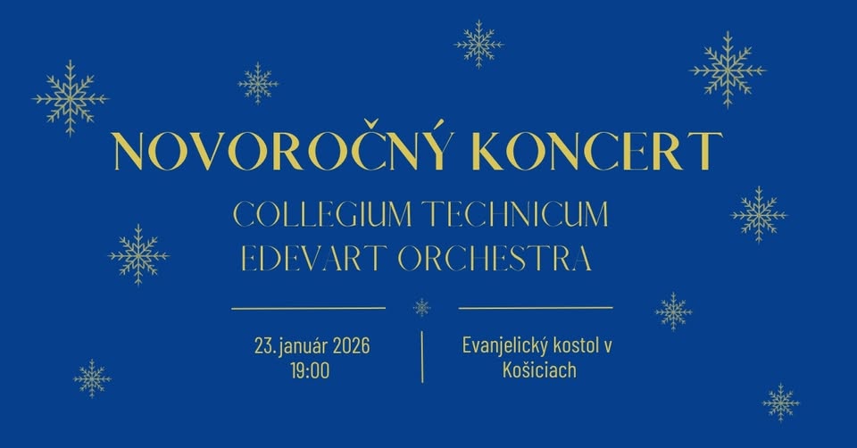 Novoročný koncert Collegium Technicum & Edevart Orchestra v Košiciach
