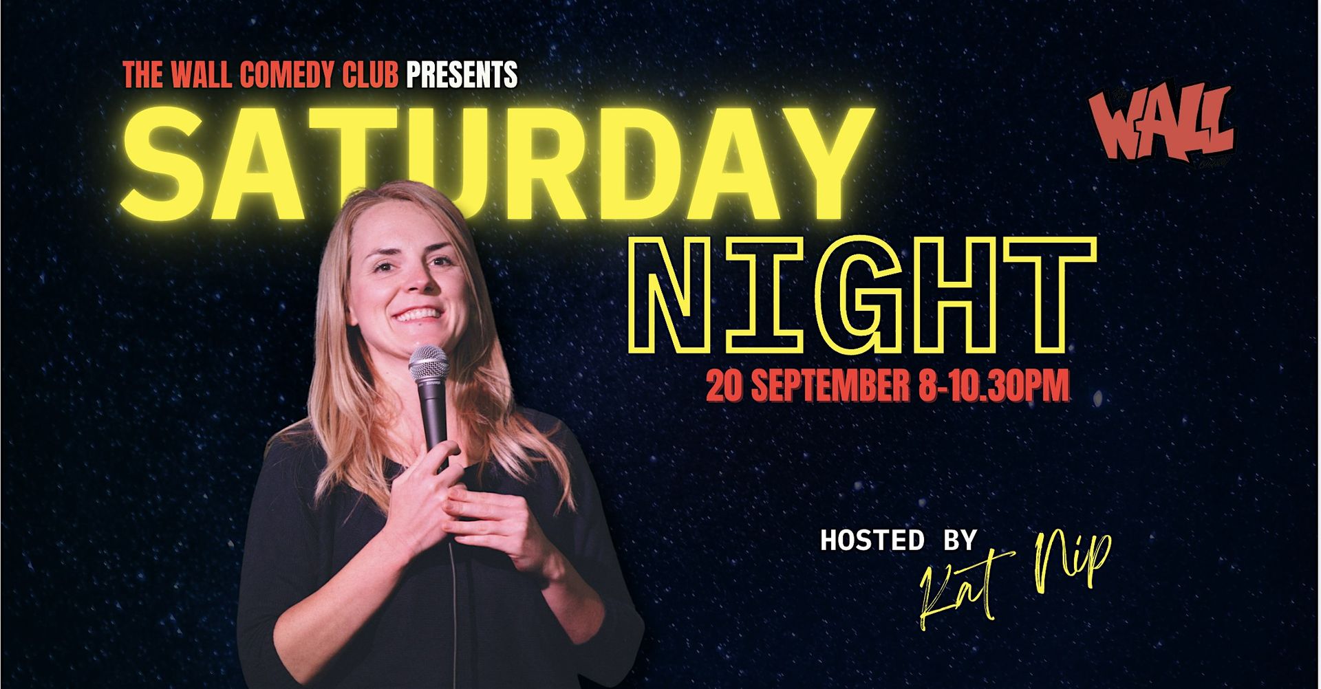 Live from the Wall Comedy Club - It's Saturday Night!!!