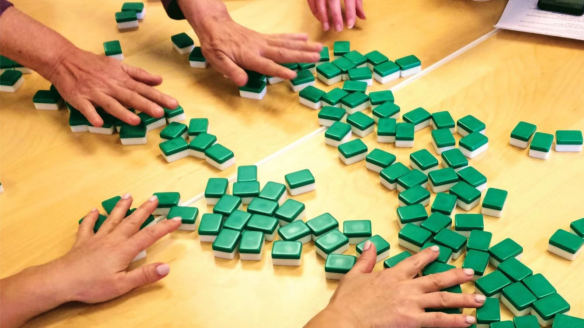 Riichi Mahjong / Classical Chinese at Encorepreneur Cafe
