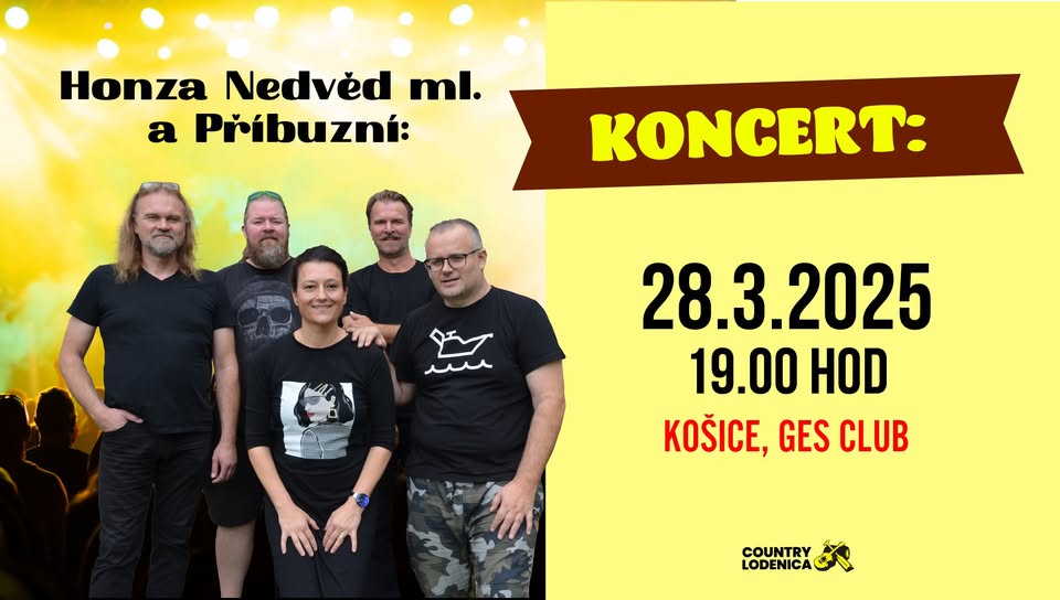 Honza Nedvěd a Příbuzní - Košice, GES Club