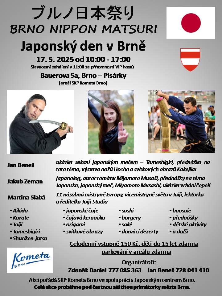 BRNO NIPPON MATSURI - JAPONSKÝ DEN V BRNĚ