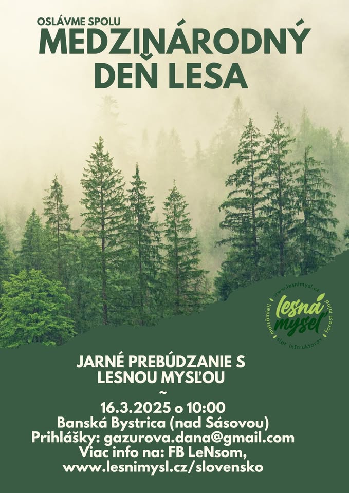Jarné prebúdzanie s Lesnou mysľou