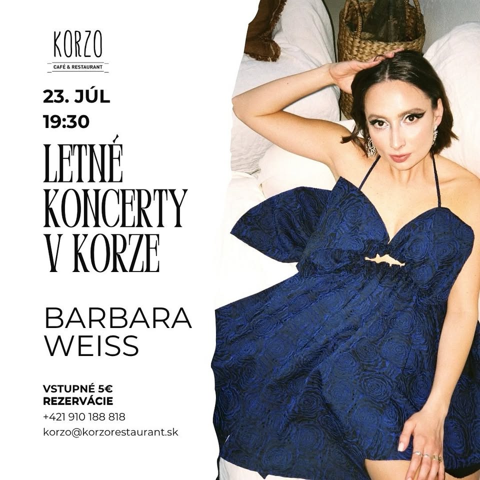 BARBARA WEISS UŽ DNES!