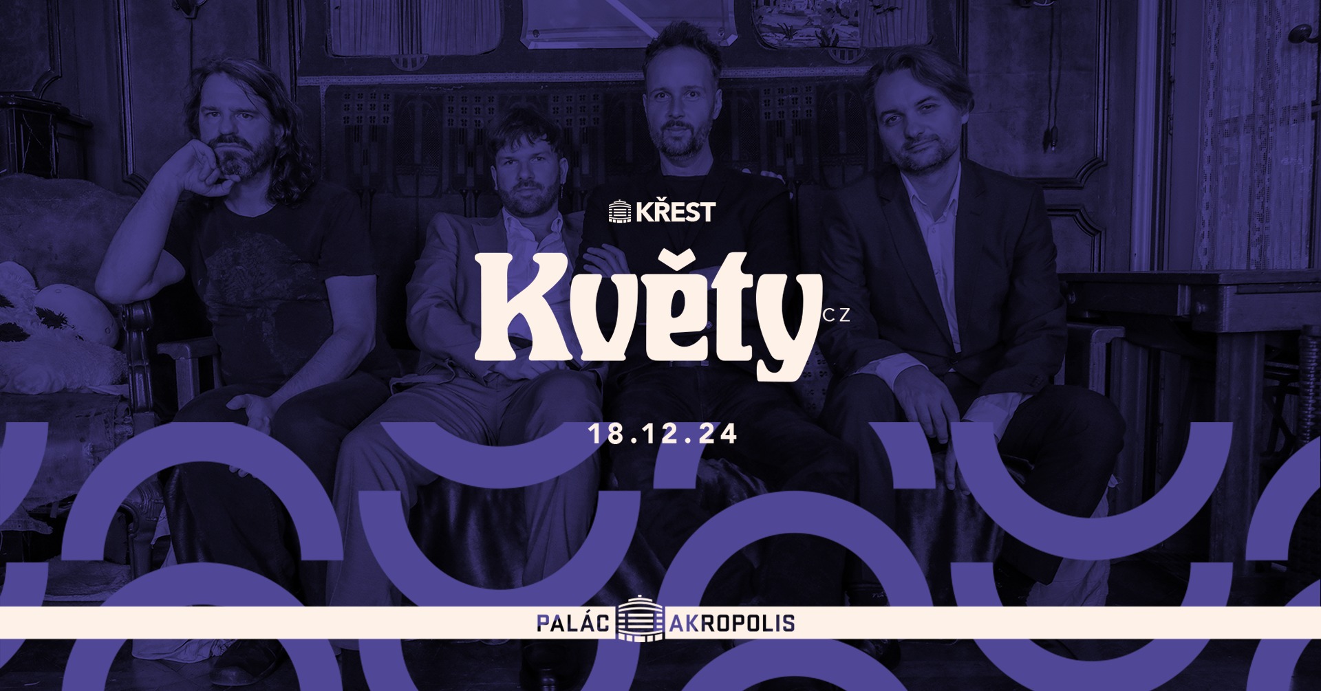 Květy | křest alba | Palác Akropolis