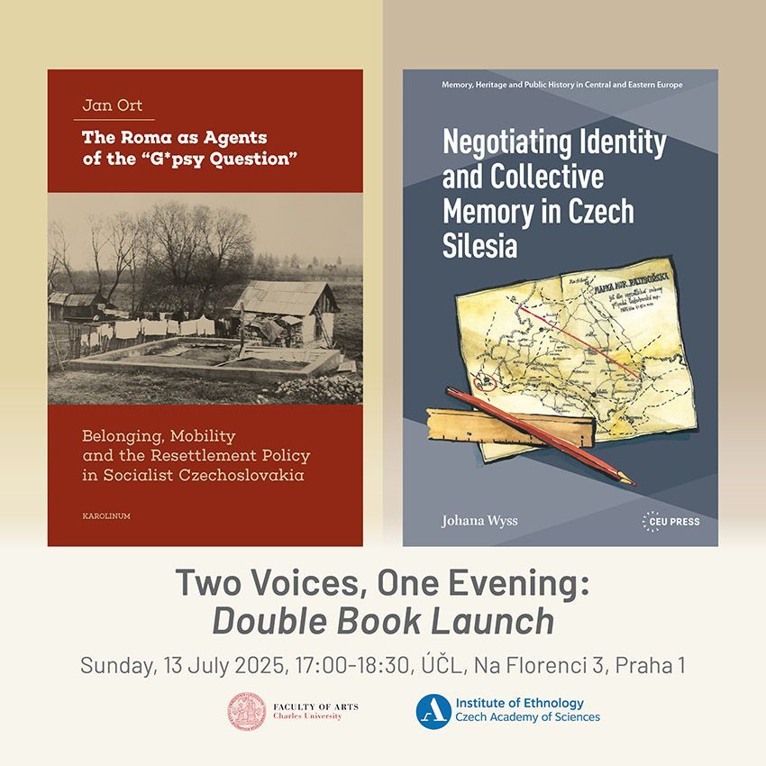 Johana Wyss and Jan Ort invite you to a double book launch