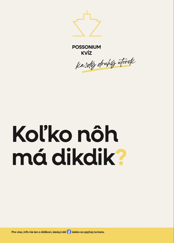 Possonium kvíz so Šudim