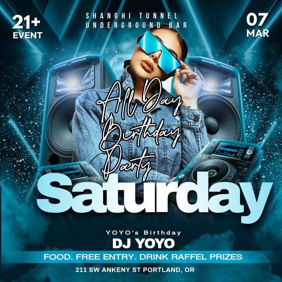 YOYO'S BIRTHDAY ALL DAY PARTY