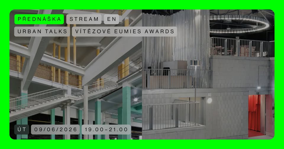URBAN TALKS 🟢 Vítězové EUmies Awards | AgwA & architecten jan de vylder inge vinck + Vidic Grohar A