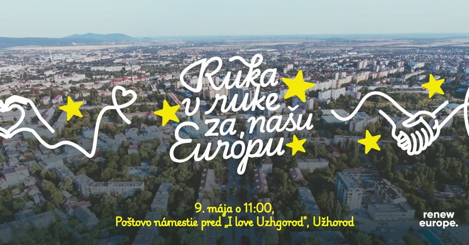 UŽHOROD - Ruka v ruke za našu Európu