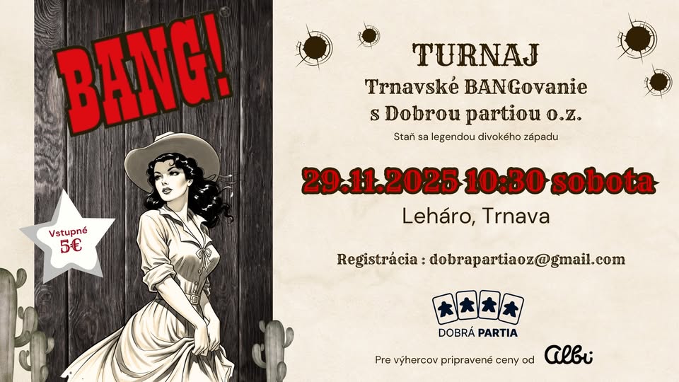 Trnavské BANGovanie s Dobrou partiou