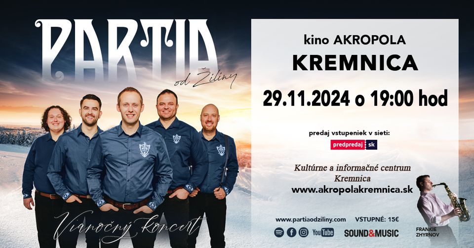 PARTIA od Žiliny - KREMNICA