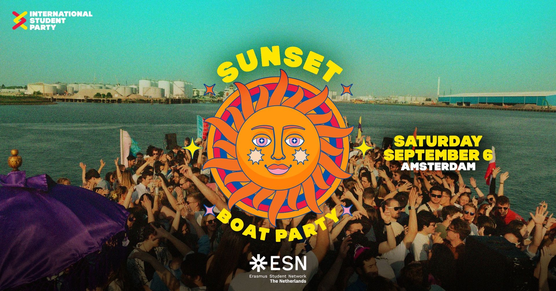 Sunset Boat Party Amsterdam