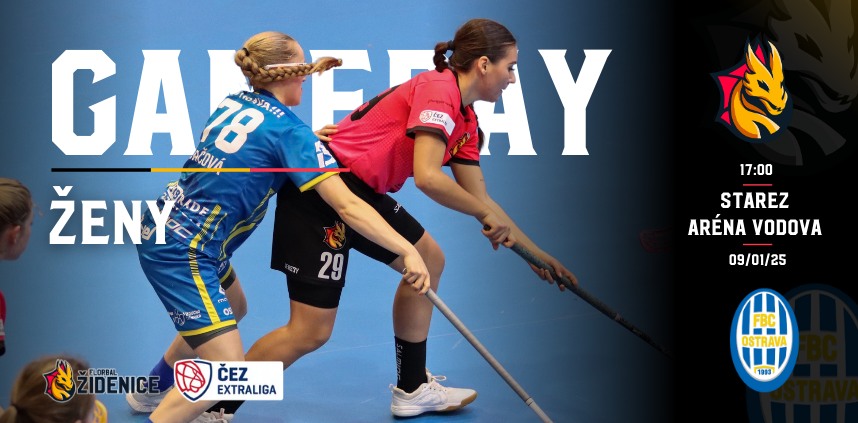 18. kolo ČEZ Extraligy žen: K1 Florbal Židenice vs. FBC ČPP Bystroň Group Ostrava