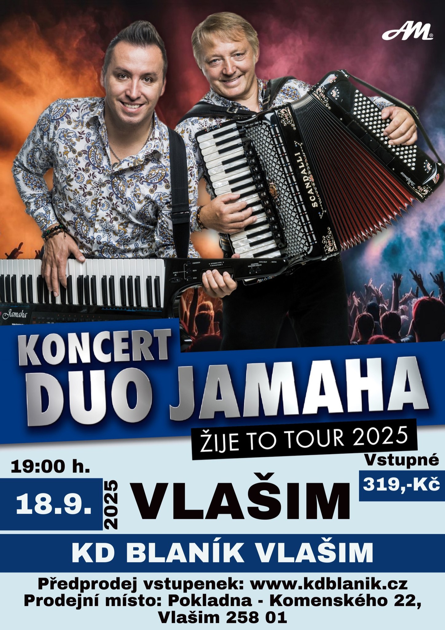 Koncert DUO JAMAHA Vlašim